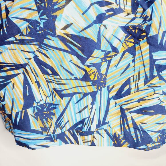 Columbia Omni Shade Tropical Palm Tree's Men's Elastic Waist Swim Trunk/Shorts - Picture 3 of 8